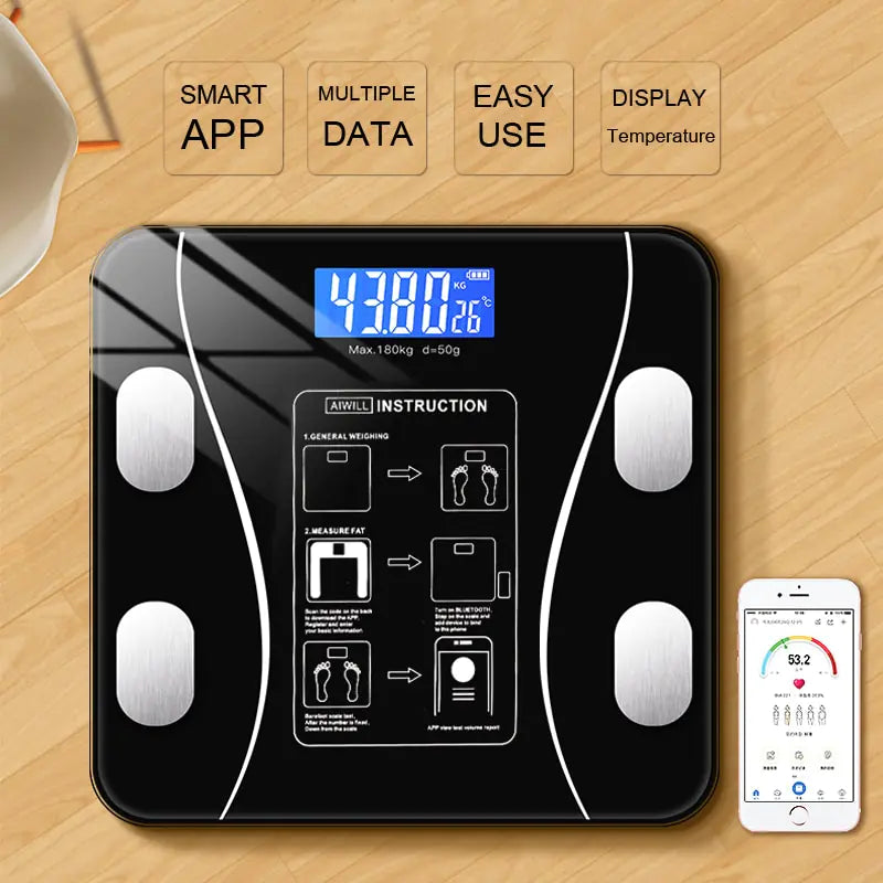 Bluetooth Digital Body Fat Scale